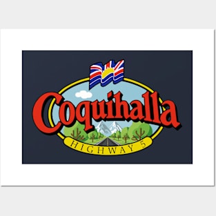 🚘 Coquihalla Highway - British Columbia 🚘 Posters and Art